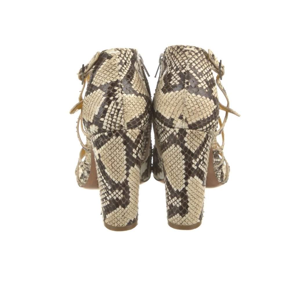 SOLD Maison Martin Margiela Python Snakeskin T-Strap Sandals IT 37.5 - Picture 5 of 9